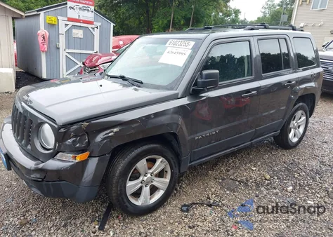 2014 Jeep Patriot Latitude из США, поврежденный, VIN 1C4NJRFBXED793145